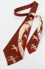 Vintage Flying Ducks Necktie