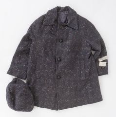 1950s Atomic Fleck Boy's Car Coat & Cap