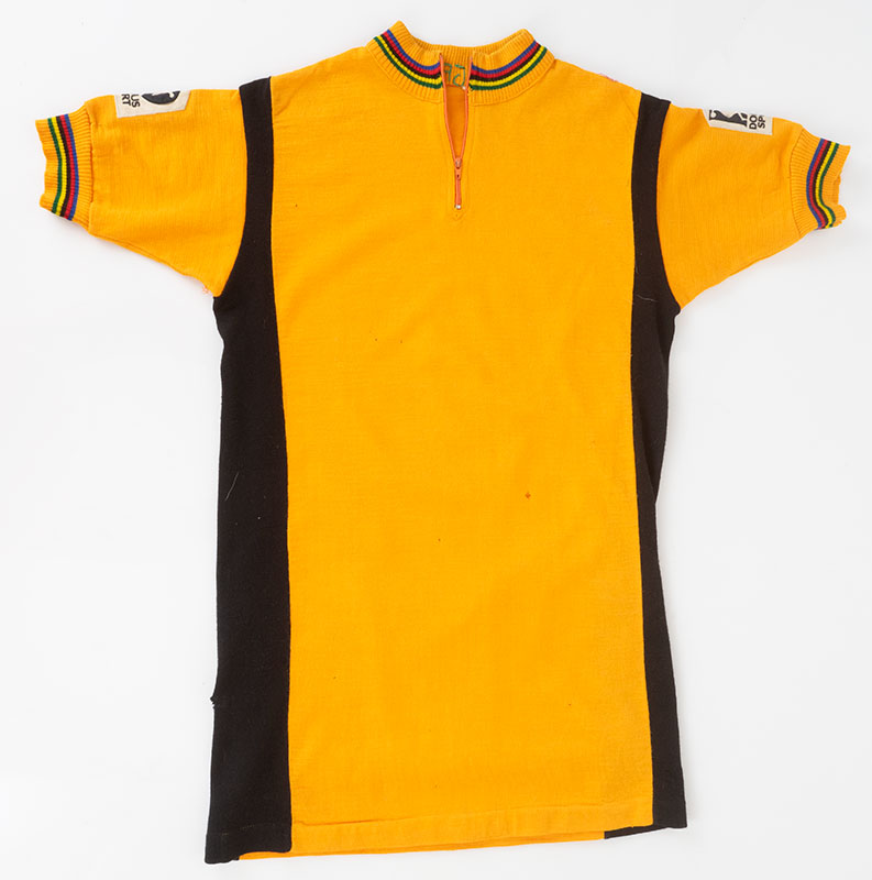 1970s Castelli Vintage Bicycle Racing Jersey