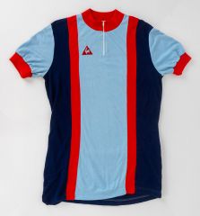 1970s Le Coq Sportif Bicycle Racing Jersey