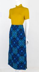 Amazing 1960s Spanish Tapestry Maxi Skirt