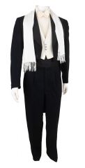 Complete 1930s White Tie Tuxedo Suit