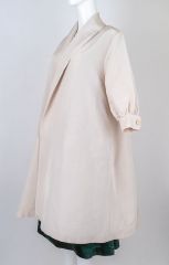 1940s New Look Satin Opera Coat