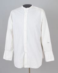 1940s Collarless Dress Shirt