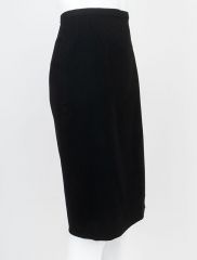 1960s NOS Vintage Wool Flannel Pencil Skirt