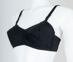 1950s Black Bullet Bra