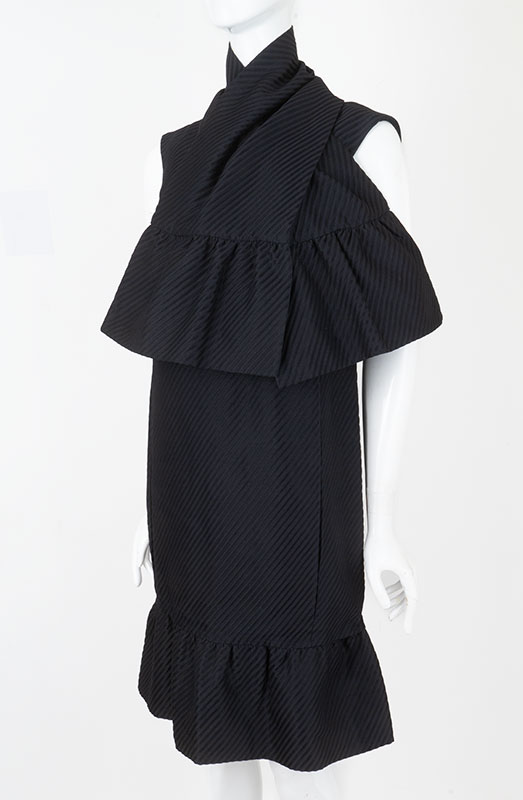 1960s Couture Little Black Dress