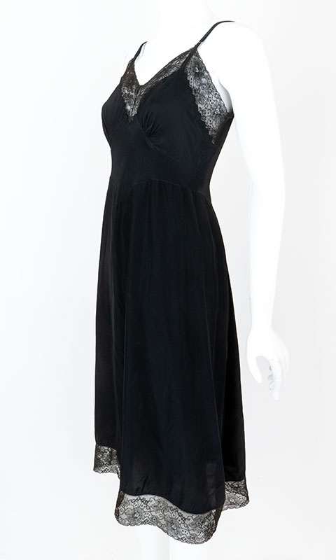 1940s Cold Rayon Vintage Slip