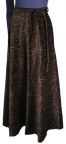 60s Edwardian Velvet Skirt