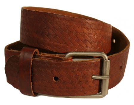 Wide Leather Belt - Extra Sturdy