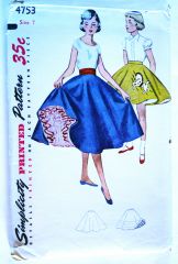 Vintage Children's Circle Skirt Pattern