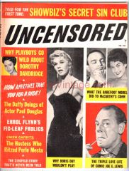 Feb. 1956 "Uncensored" Gossip Rag