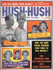 Nov. 1958 "Hush-Hush" Magazine