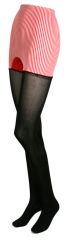 Mod Never worn Tights with Girdle Top