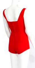 1950s Red Swimsuit by Rose Maria Reid