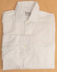 Bright white 1950s Dress Shirt by Marlboro