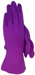 1940s Purple Evening Gloves