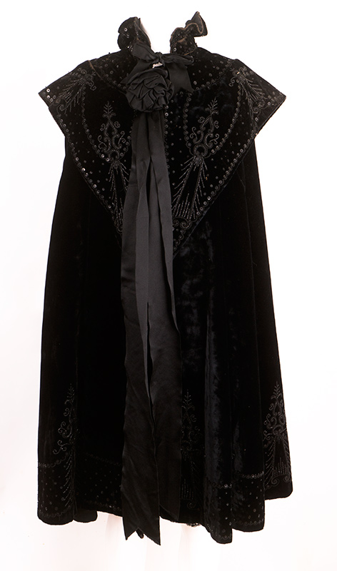 Victorian Velvet Opera Coat