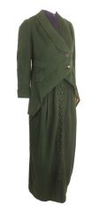 C. 1910 Walking Suit with Hobble Skirt