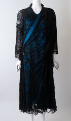 Lace and Satin 1920s Jazz Age Dress