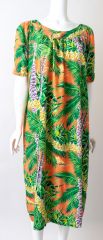Vintage Hawaiian MuuMuu Rayon Dress