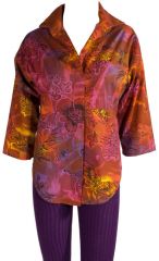 80s New Wave Tunic Blouse