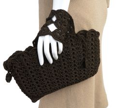 1930s-40s Crochet Hand Bag