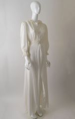 1940s Satin Dressing gown