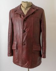 1960s Leather Jacket by Fidelity