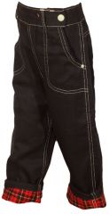 1950s Black Denim Lined Jeans