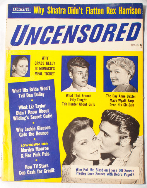 Uncensored Mag Sept.1957: Ballyhoovintage.com