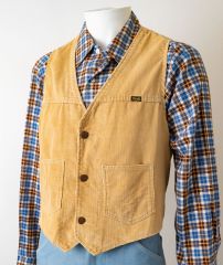 Sixties Corduroy Men's Vest